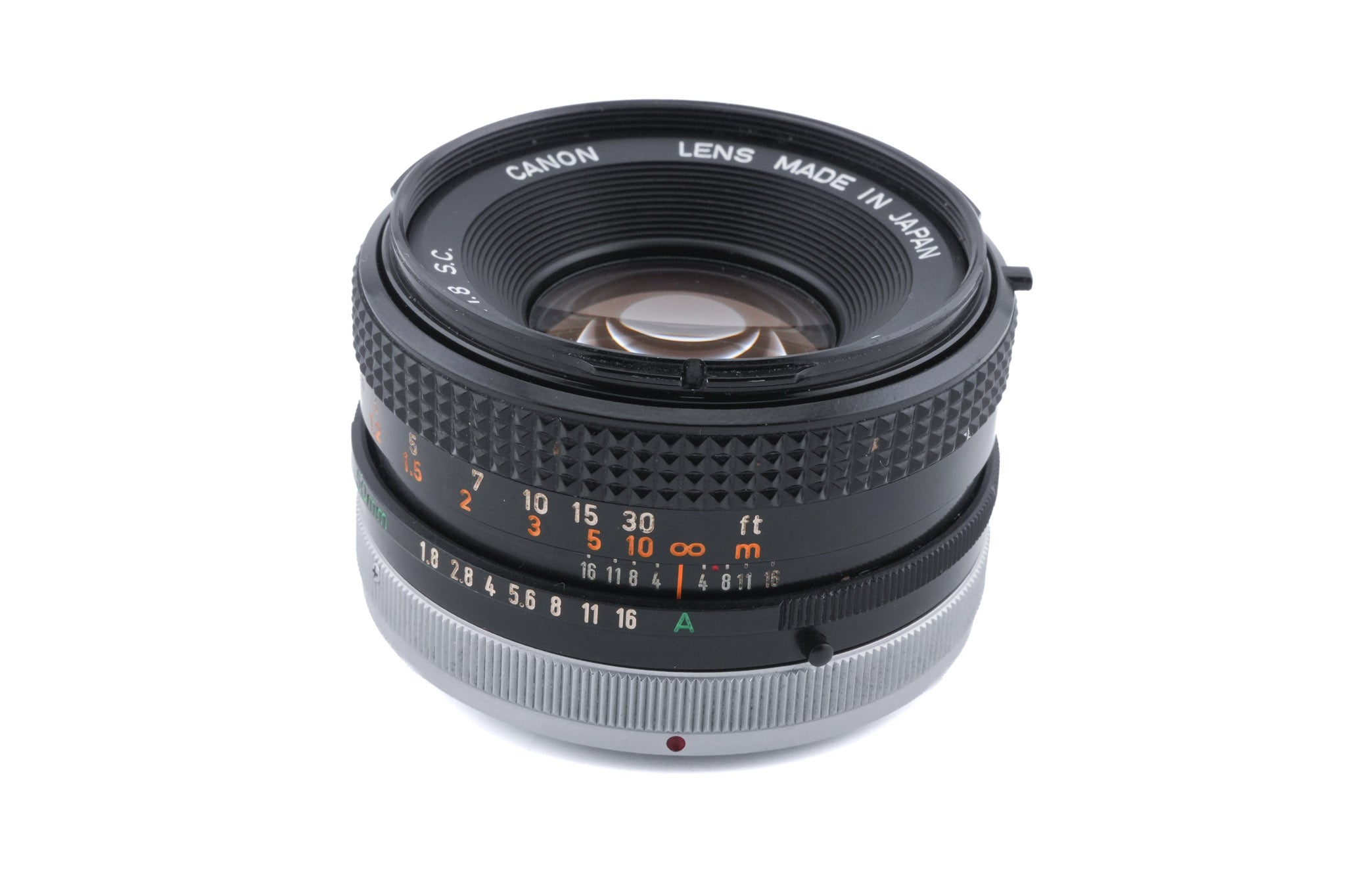 Canon 50mm f1.8 S.C.