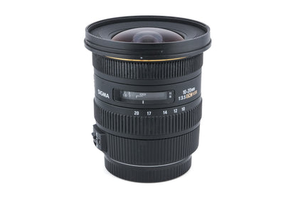 Sigma 10-20mm f3.5 EX DC HSM