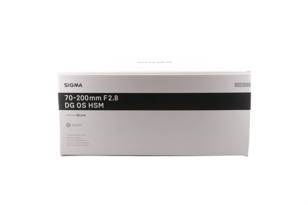 Sigma 70-200mm f2.8 DG OS HSM Sports