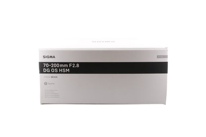 Sigma 70-200mm f2.8 DG OS HSM Sports