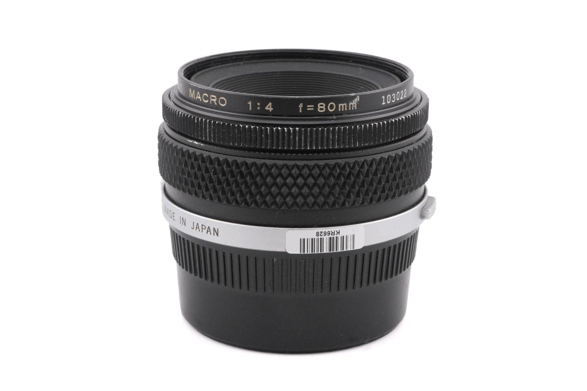 Olympus 80mm f4 Zuiko MC Auto-1:1 Macro