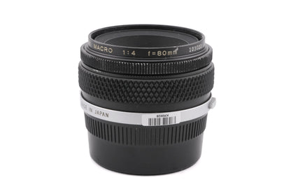 Olympus 80mm f4 Zuiko MC Auto-1:1 Macro