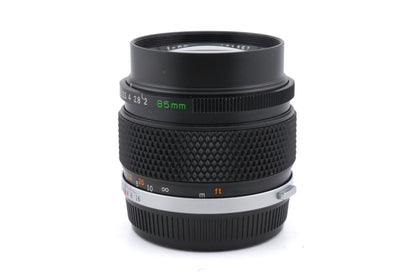 Olympus 85mm f2 Zuiko MC Auto-T