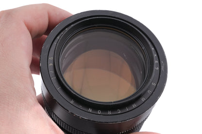 Leica 90mm f2 Summicron-R (3-Cam) (11219)