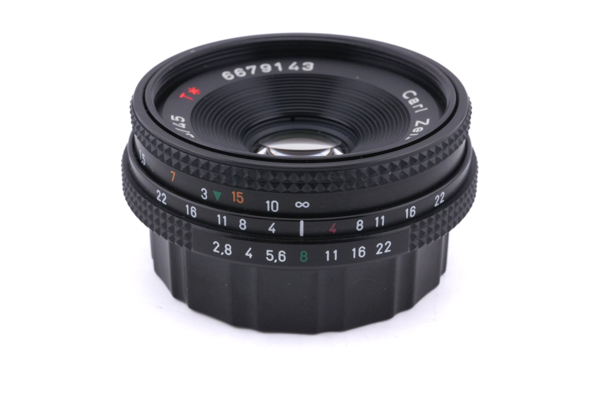 Carl Zeiss 45mm f2.8 Tessar T* (AE)