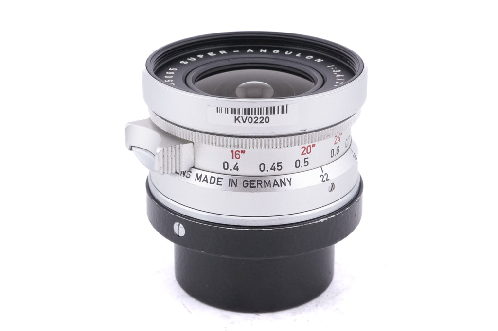 Leica 21mm f3.4 Super-Angulon (Silver, 11103)