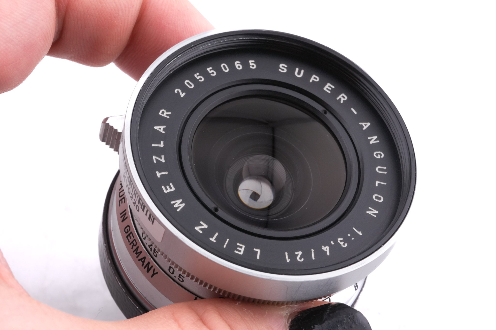 Leica 21mm f3.4 Super-Angulon (Silver, 11103)