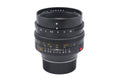Leica 50mm f1 Noctilux-M (Type II) (11821) + Lens Hood (50mm f1 II) (12539)