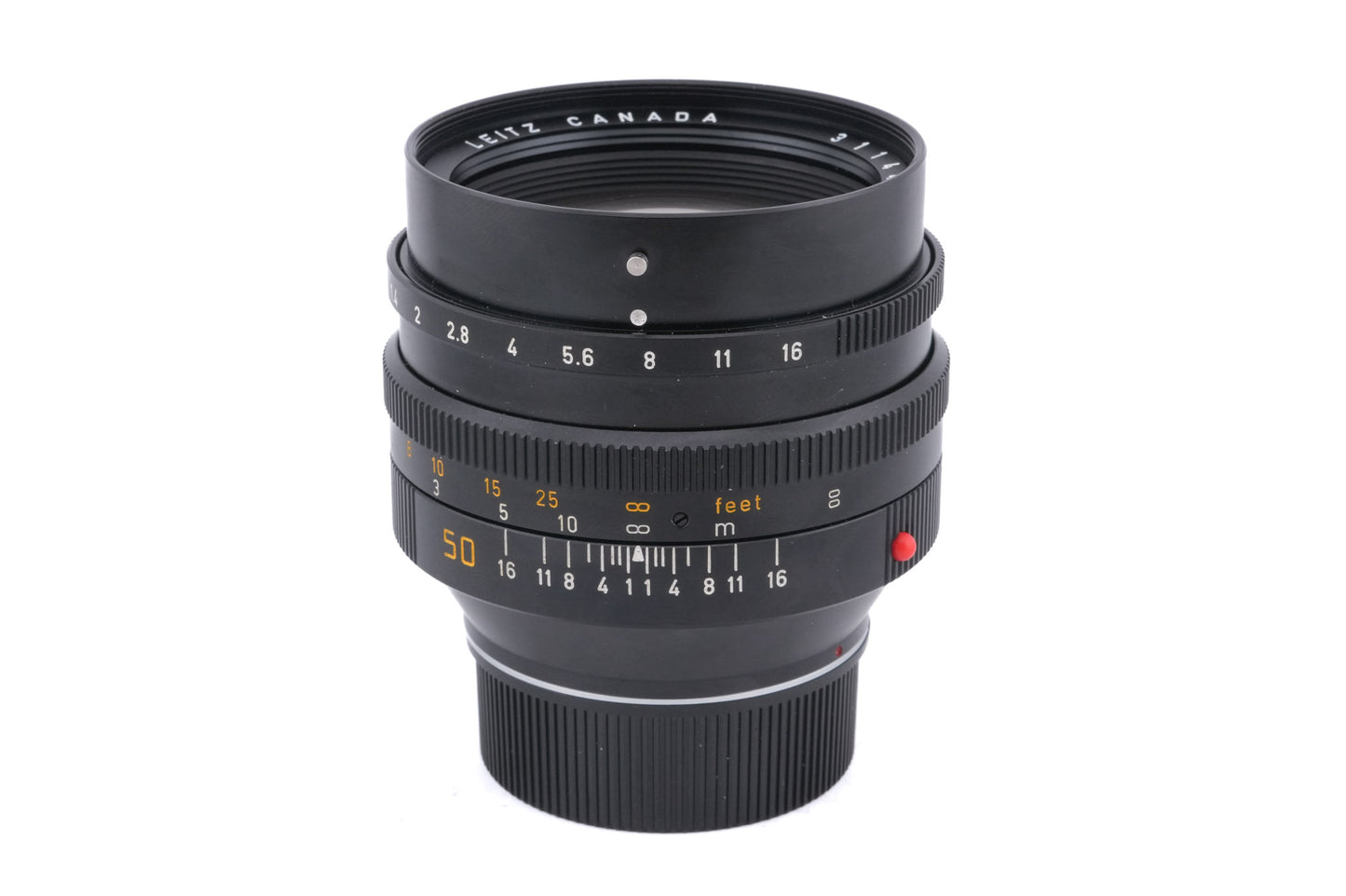 Leica 50mm f1 Noctilux-M (Type II) (11821) + Lens Hood (12539)