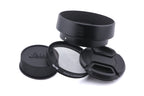 Leica 50mm f1 Noctilux-M (Type II) (11821) + Lens Hood (50mm f1 II) (12539)