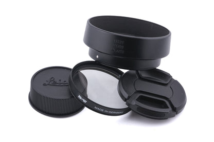 Leica 50mm f1 Noctilux-M (Type II) (11821) + Lens Hood (12539)