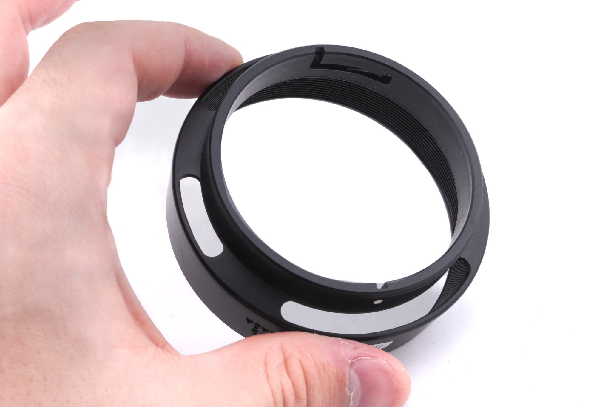 Leica 50mm f1 Noctilux-M (Type II) (11821) + Lens Hood (50mm f1 II) (12539)