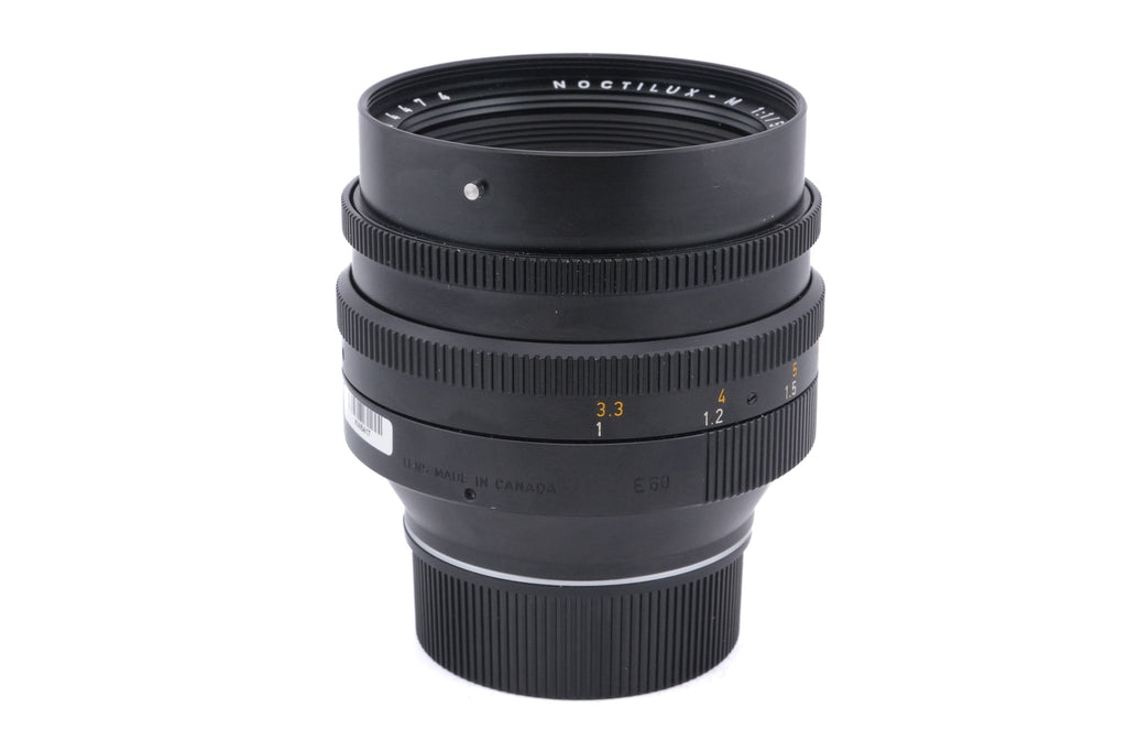 Leica 50mm f1 Noctilux-M (Type II) (11821) + Lens Hood (50mm f1 II) (12539)