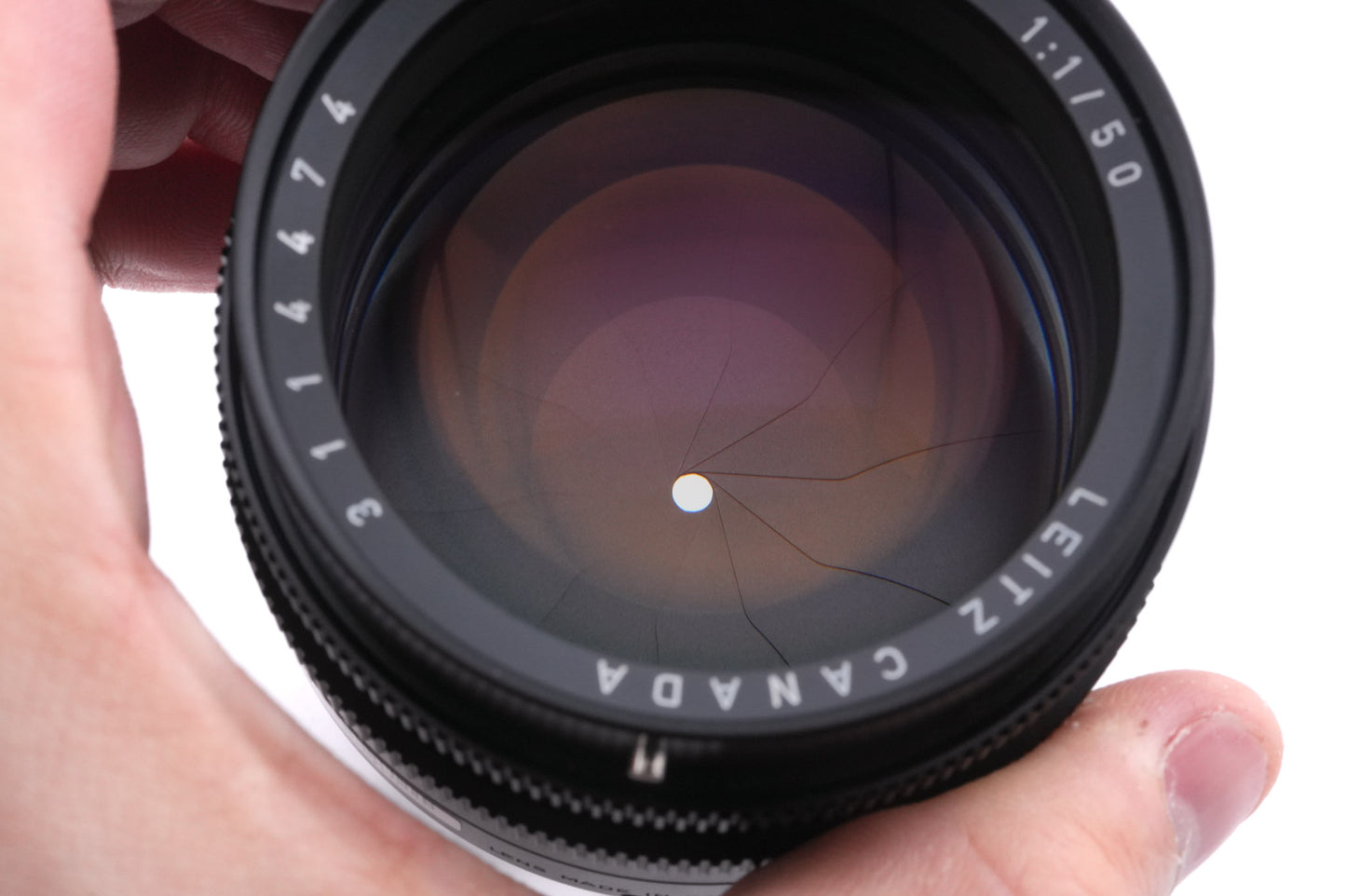 Leica 50mm f1 Noctilux-M (Type II) (11821) + Lens Hood (12539)