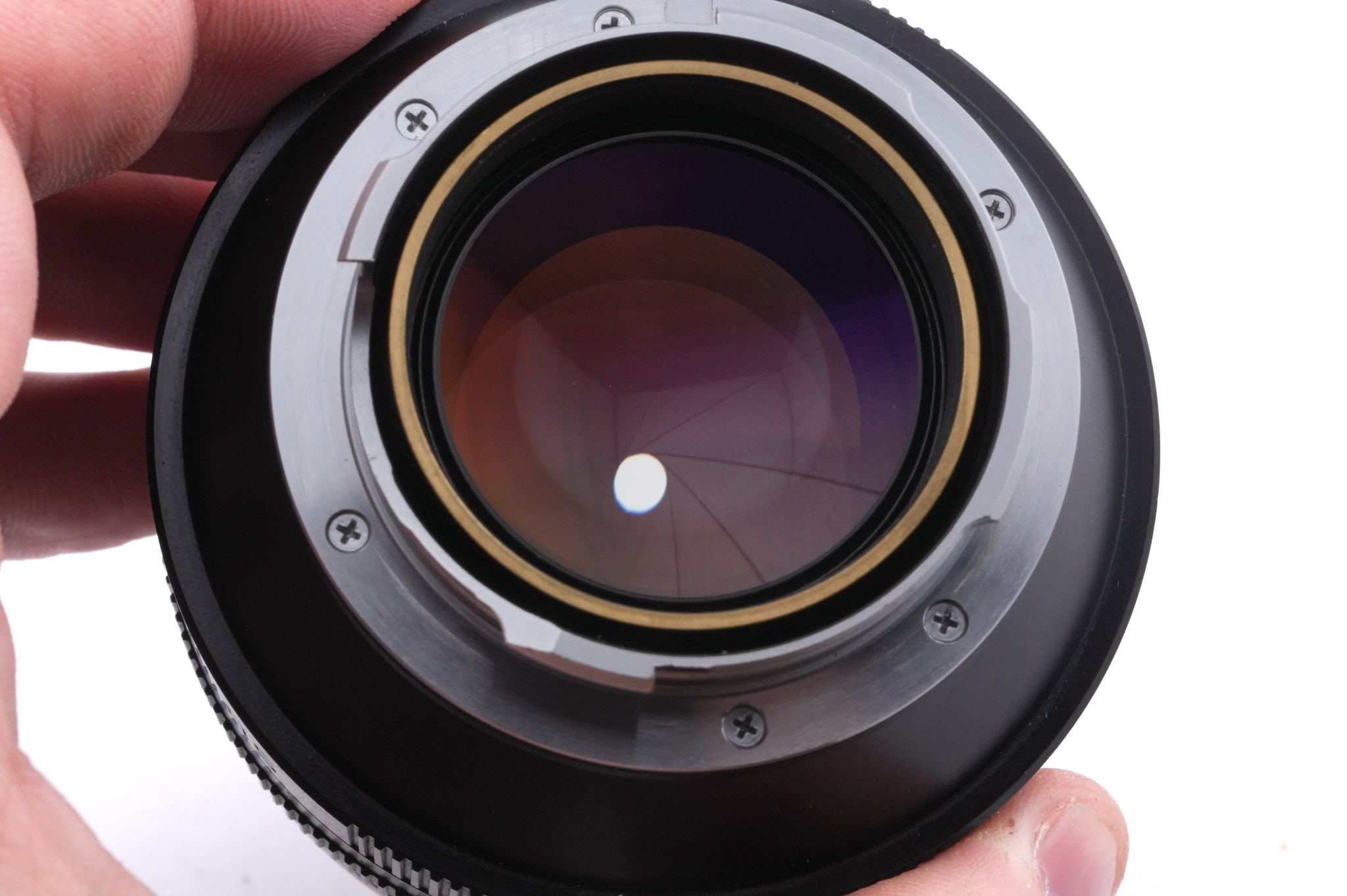 Leica 50mm f1 Noctilux-M (Type II) (11821) + Lens Hood (50mm f1 II) (12539)