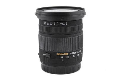 Sigma 17-70mm f2.8-4.5 DC