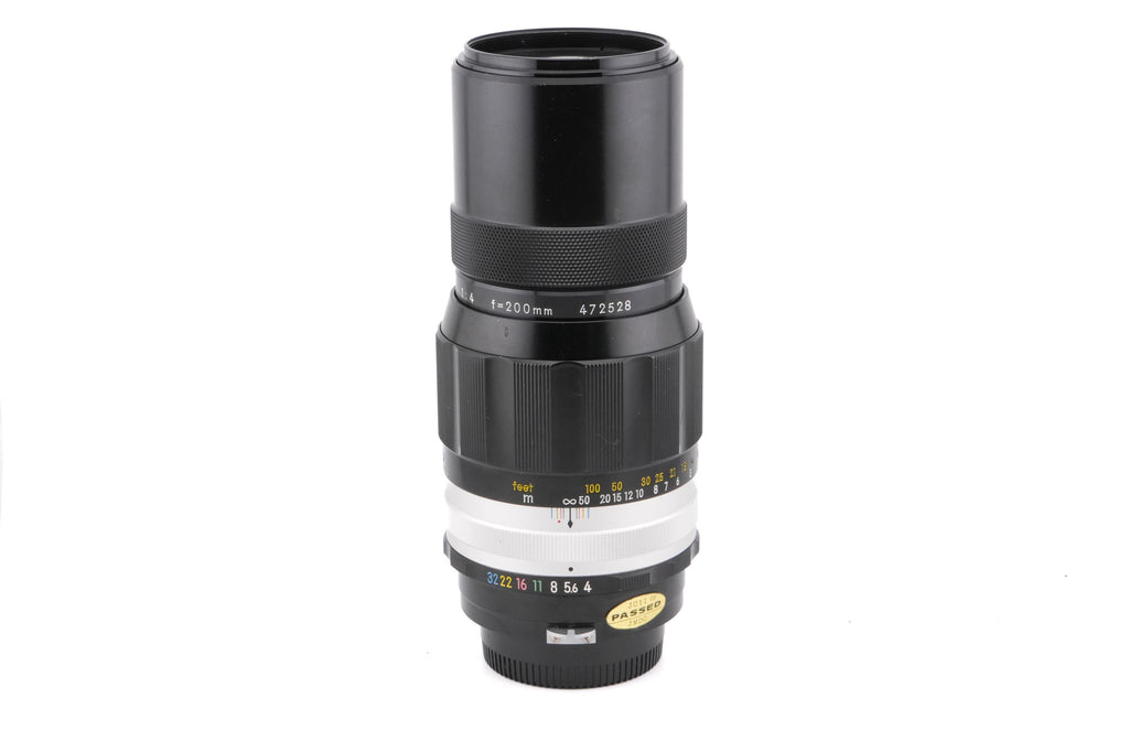 Nikon 200mm f4 Nikkor-Q Auto Pre-AI