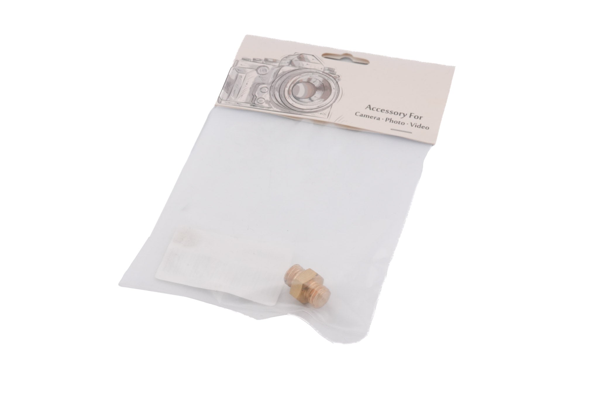 StudioKing 3/8" - 3/8" MC-1060A Male Spigot Adapter