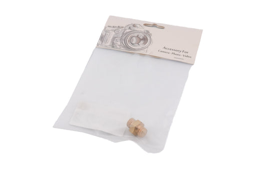 StudioKing 3/8" - 3/8" MC-1060A Male Spigot Adapter