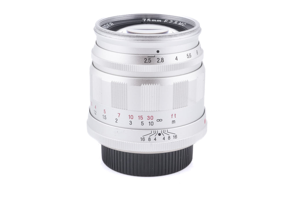 Voigtländer 75mm f2.5 Color-Heliar MC