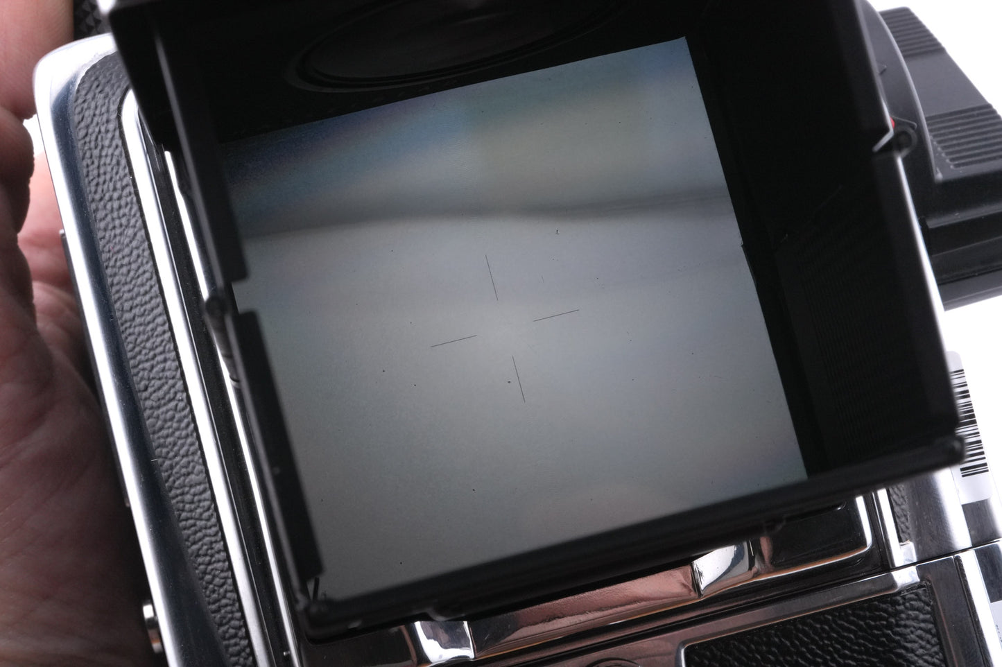 Hasselblad 500C/M (Silver, 10026) + 80mm f2.8 Planar T* CF (20029) + A12 Film Magazine (Silver, 30074) + Waist Level Finder (New / Chrome, 42315) + Acute Matte Focusing Screen (42165)