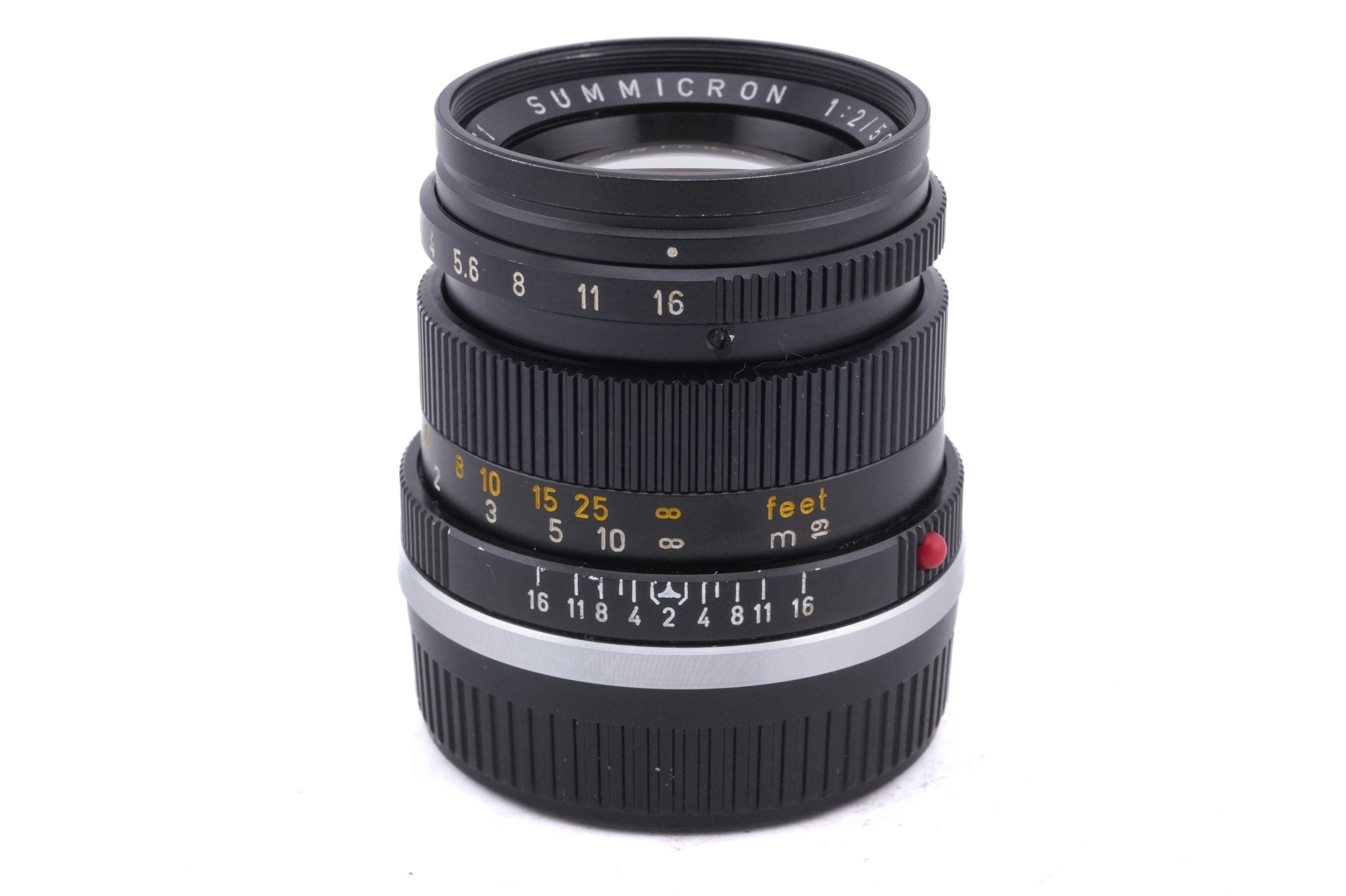 Leica 50mm f2 Summicron (Type III) (11817)