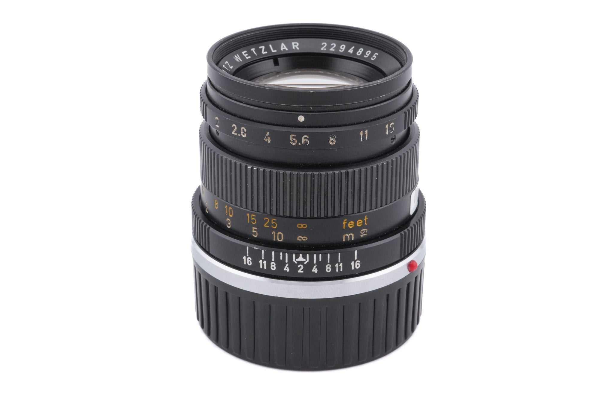 Leica Summarit-M 50mm f2.5 6bit 純正フィルター付 Leica 50mm f2.5 Summarit-M (11644) - Lens – Kamerastore