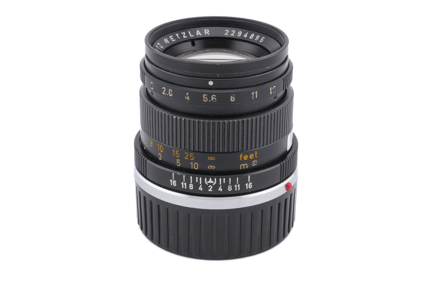 Leica 50mm f2 Summicron (Type III) (11817)