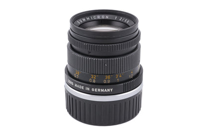Leica 50mm f2 Summicron (Type III) (11817)