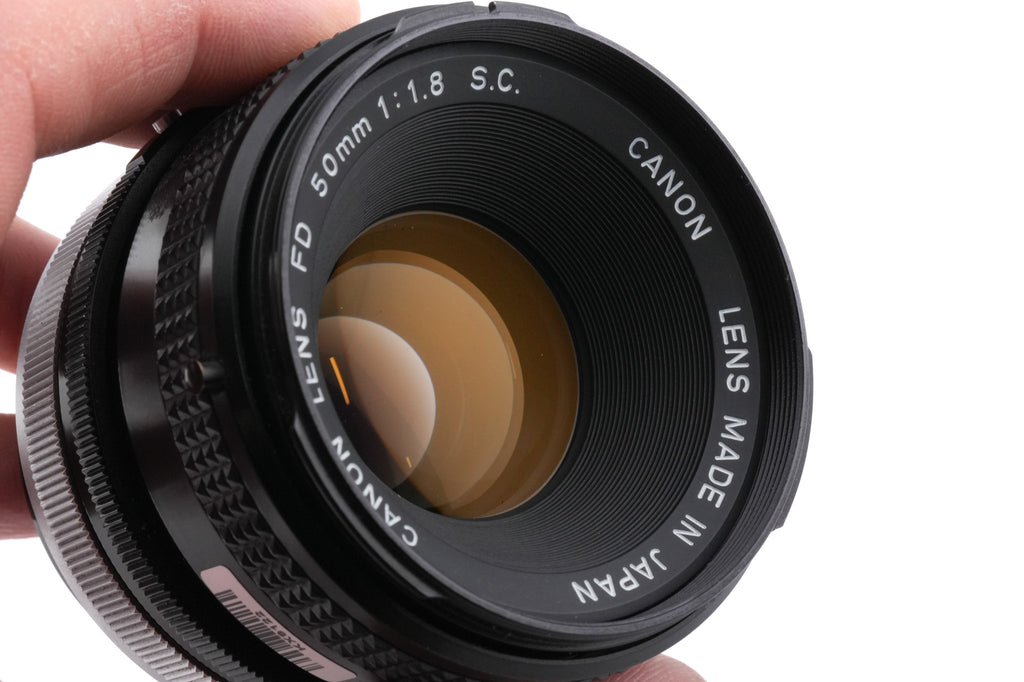 Canon 50mm f1.8 S.C.