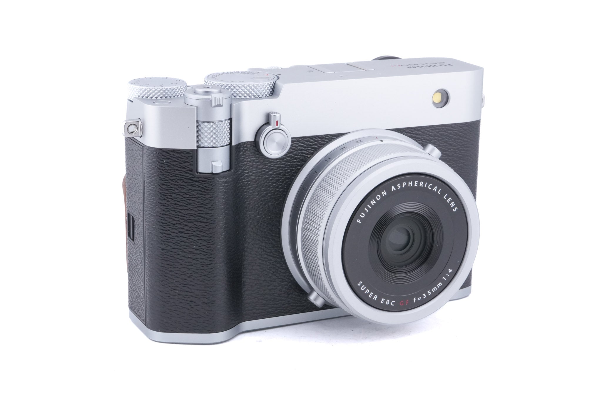 Fujifilm GFX 100RF + Fujifilm GFX 100RF L-Plate with Wooden Handle (5266)