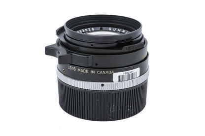 Leica 35mm f1.4 Summilux (Type II) (Black, 11870)