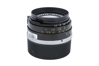 Leica 35mm f1.4 Summilux (Type II) (Black, 11870)
