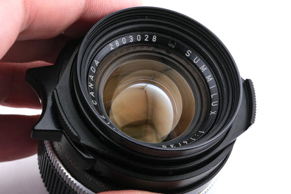 Leica 35mm f1.4 Summilux (Type II) (Black, 11870)