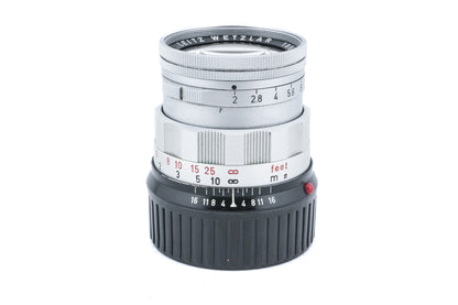 Leica 50mm f2 Summicron (Type II) (Silver, SOOIC-MS / SOSIC / 11118 / 11618 / 11818)