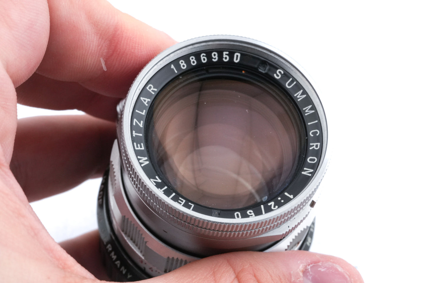 Leica 50mm f2 Summicron (Type II) (Silver, SOOIC-MS / SOSIC / 11118 / 11618 / 11818)