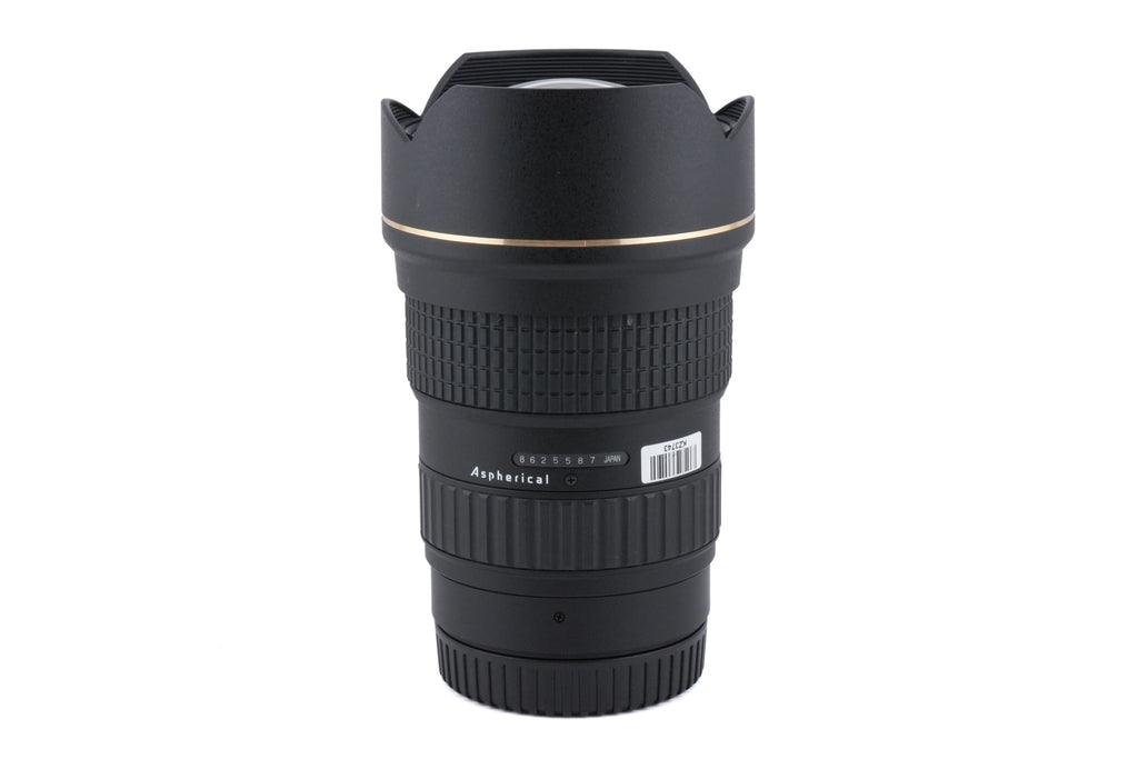 Tokina 16-28mm f2.8 AT-X Pro SD Aspherical IF FX
