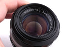 Nikon 50mm f1.4 Nikkor-S.C Auto Pre-AI