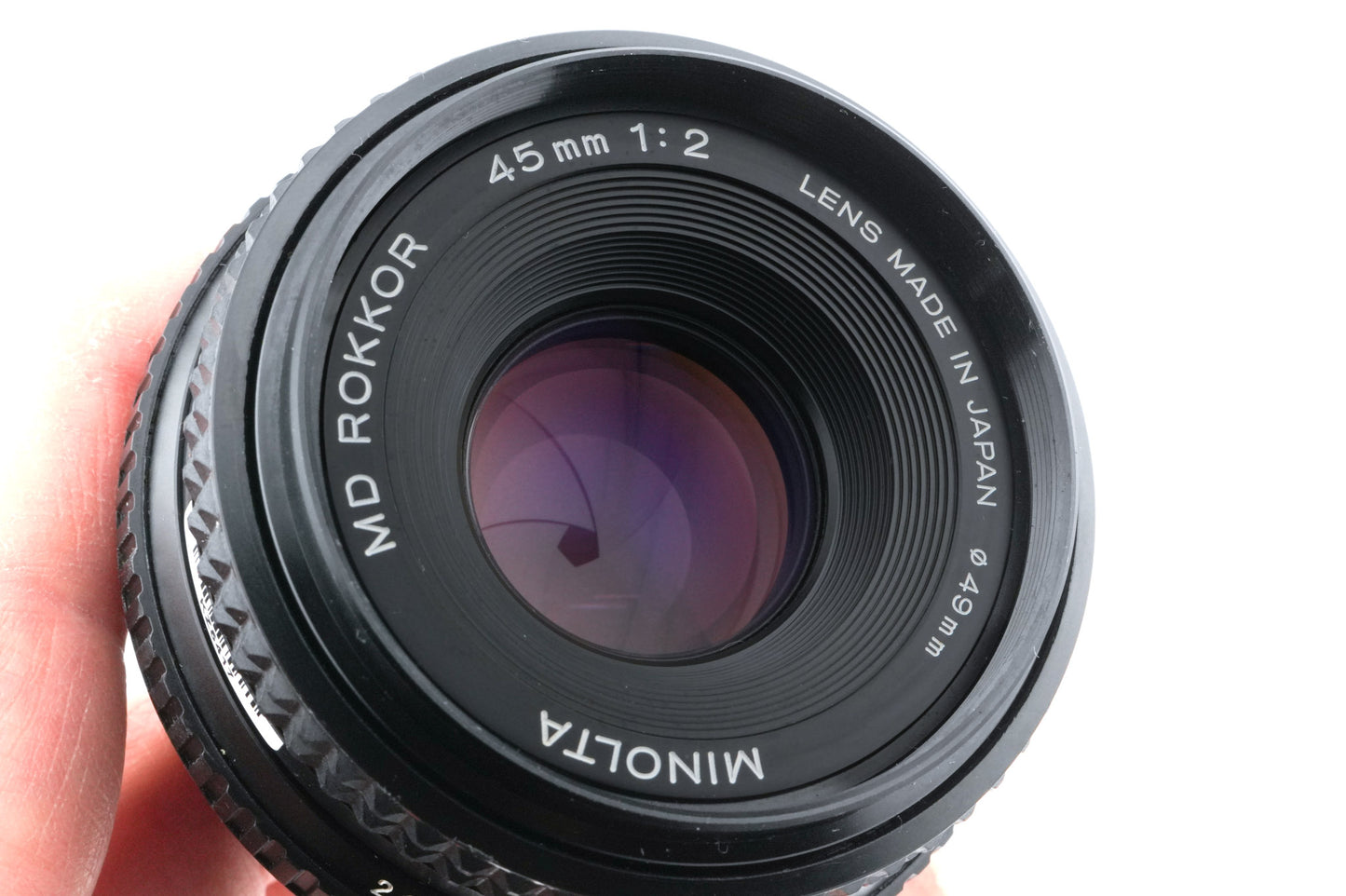 Minolta 45mm f2 MD Rokkor