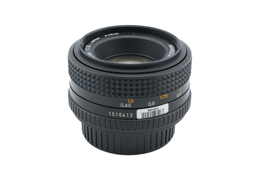 Minolta 50mm f2 MD