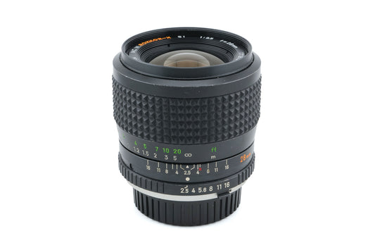 Minolta 28mm f2.5 MC W.Rokkor-X SI