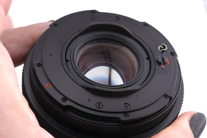 Hasselblad 503CX (10026 / 10172) + Waist Level Finder (New / Chrome, 42315) + 80mm f2.8 Planar T* CF (20029) + A12N Film Magazine + Acute Matte Grid / Split Image Focusing Screen (42170)