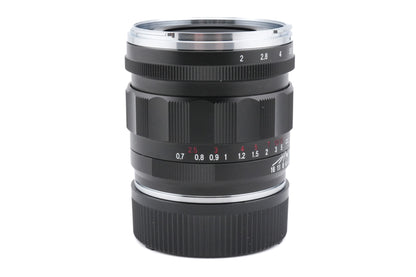Voigtländer 50mm f2 APO-Lanthar VM Aspherical
