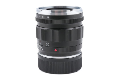 Voigtländer 50mm f2 APO-Lanthar VM Aspherical