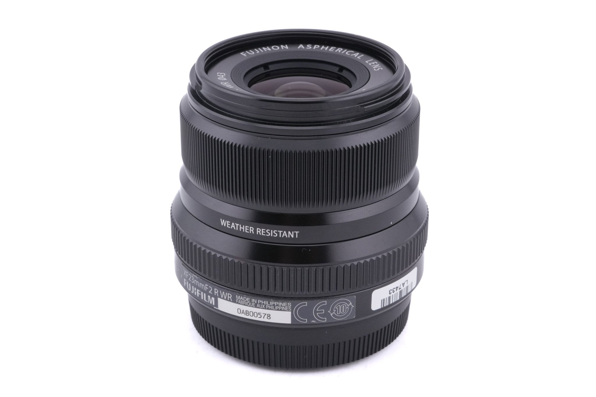 Fujifilm 23mm f2 Super EBC Fujinon Aspherical XF R WR