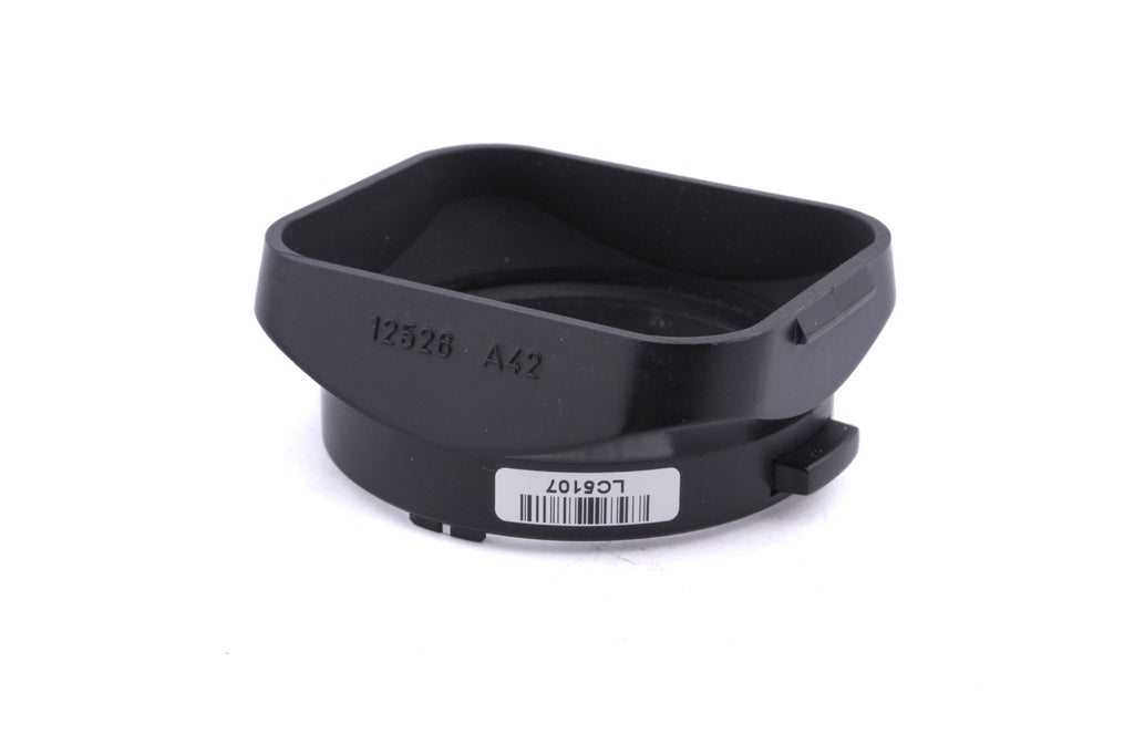 Leica 28mm f2.8 Elmarit-M ASPH. (11606) + Lens Hood (35mm f2 ASPH. / 28mm f2.8 ASPH.) (A42) (12526)