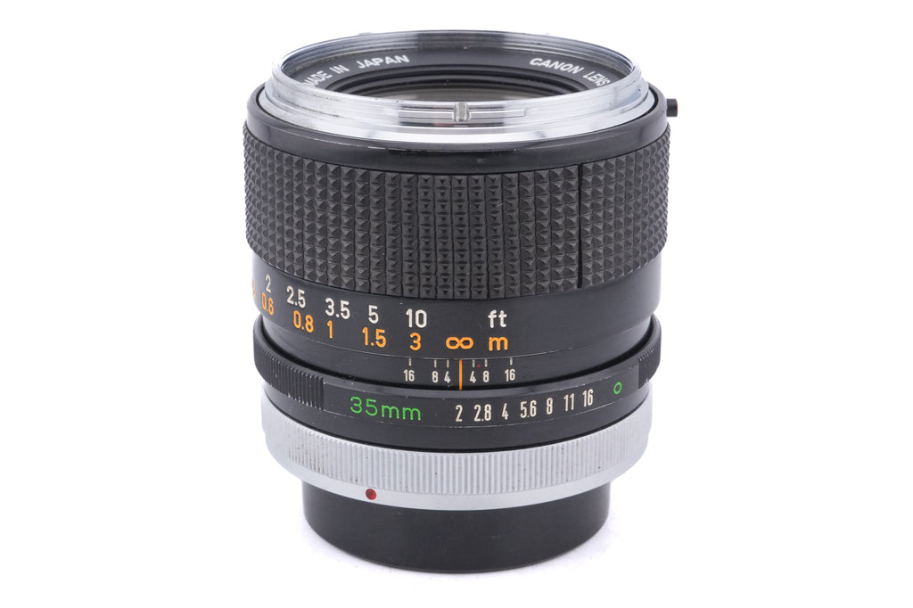 Canon 35mm f2 Chrome Nose (Concave)