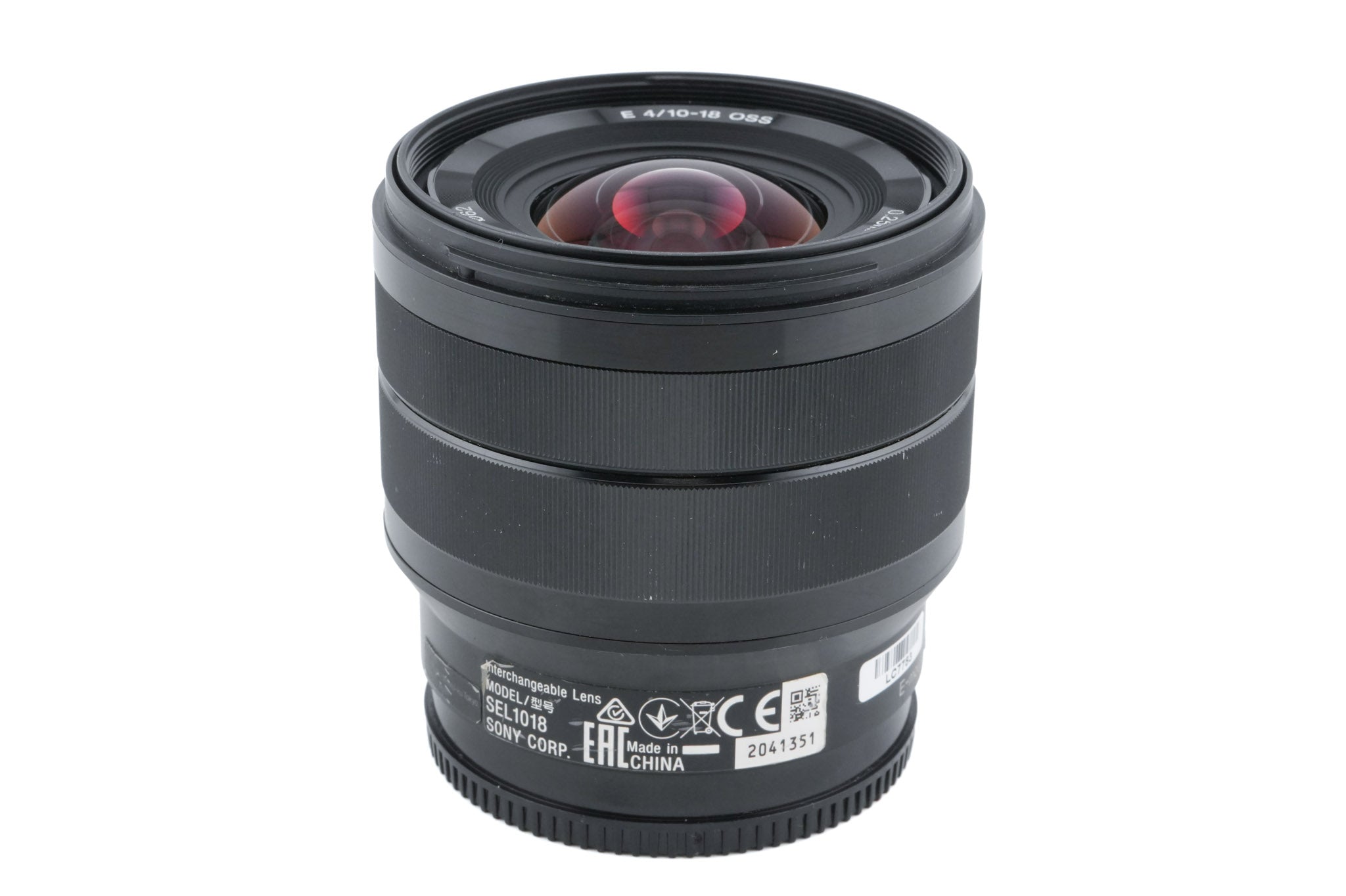 Sony 10-18mm f4 OSS (SEL1018)