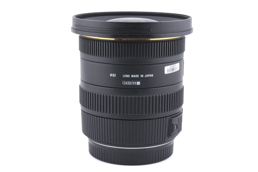 Sigma 10-20mm f3.5 EX DC HSM