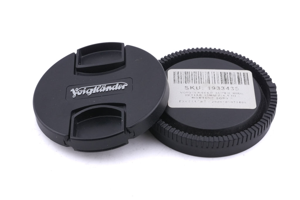Voigtländer 15mm f4.5 Super Wide-Heliar Aspherical III